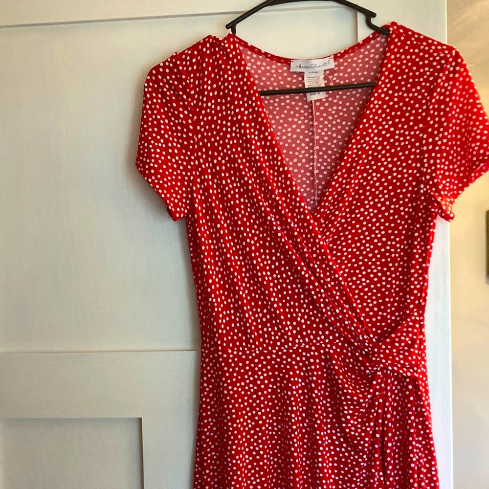 Red Polka Dot Kerenhart Dress - size S